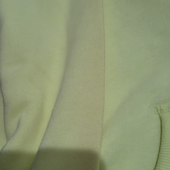 Victoria's Secret Lime Green Zip-Up Hoodie - Picture 3 of 5
